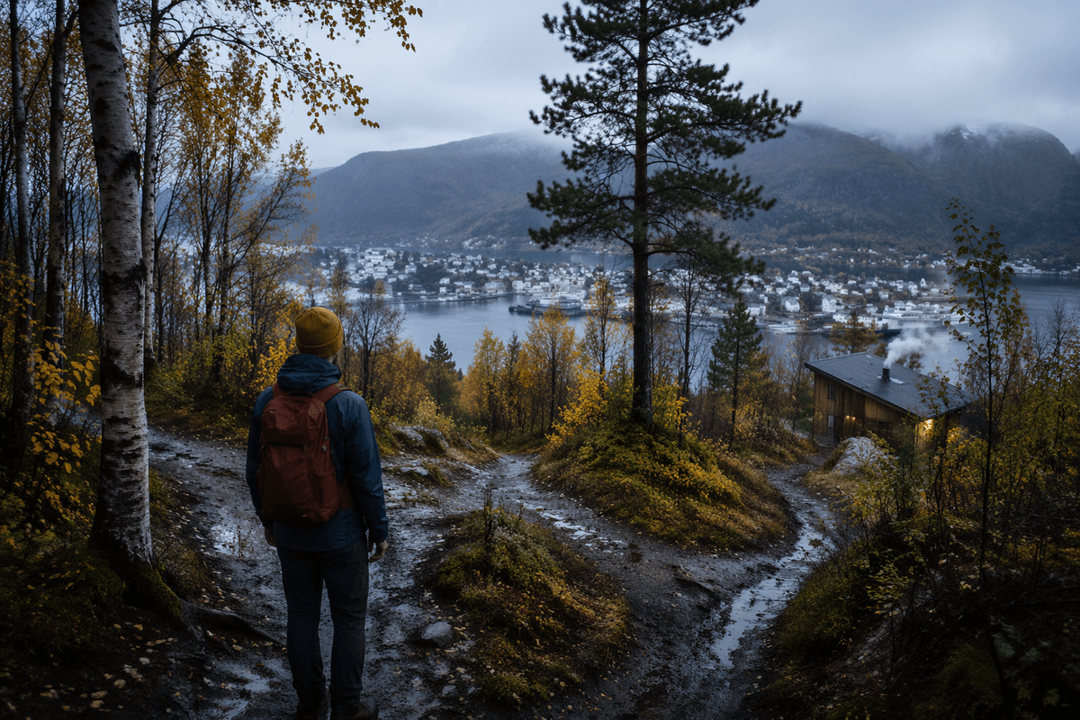 Northern edges: fjords, forests, small towns
