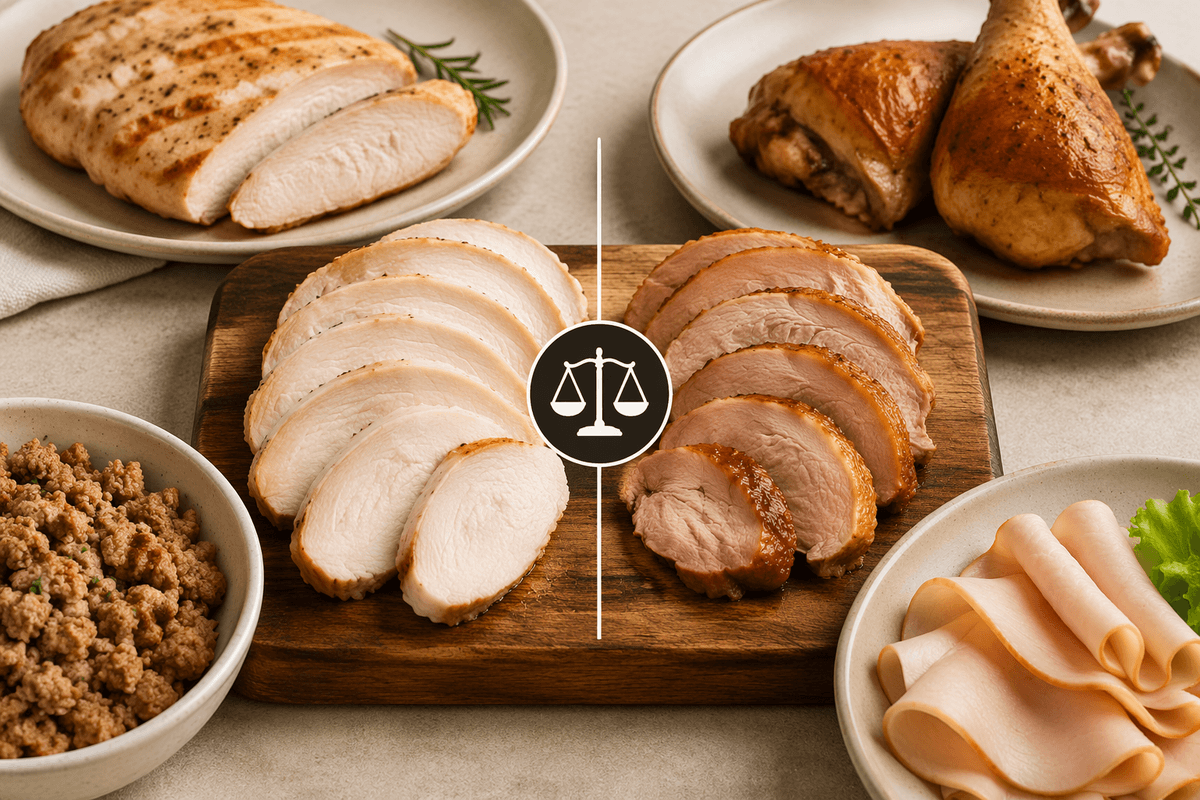 Turkey Cuts Compared by Protein Content