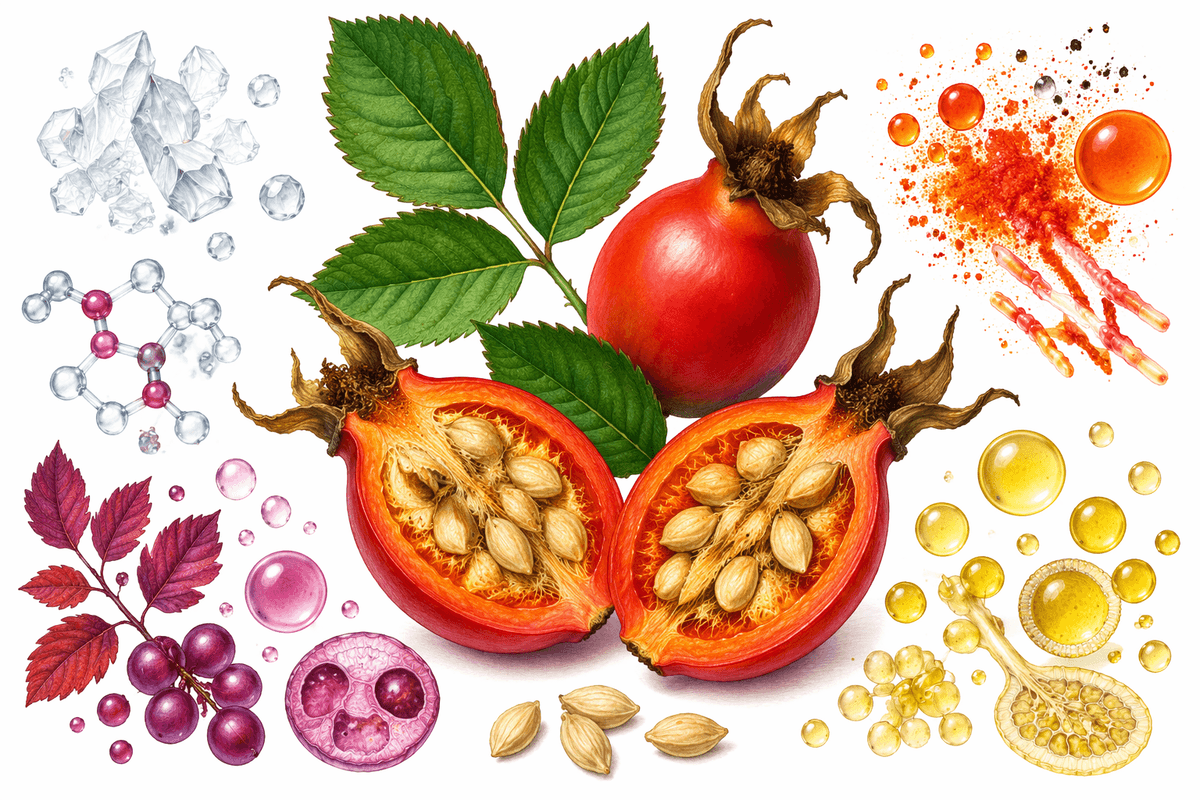What’s inside rose hips that drives effects